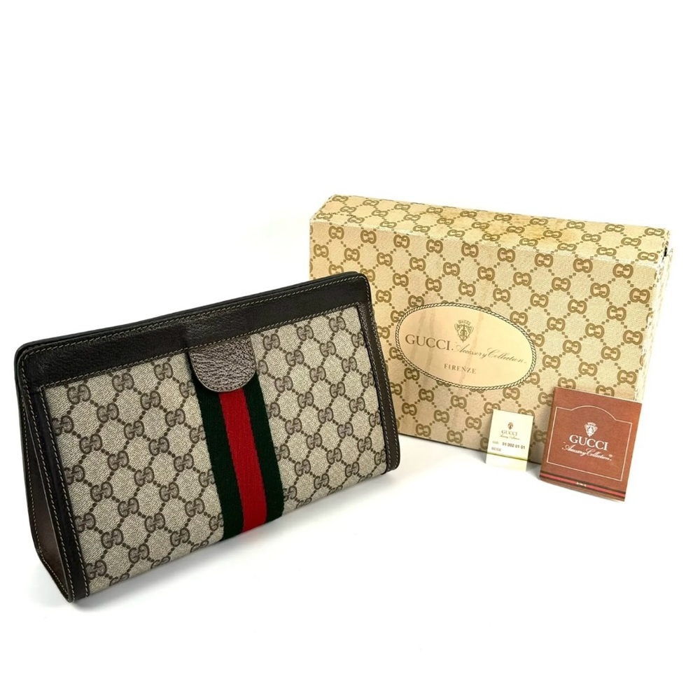 Gucci Ophidia GG monogram Clutch